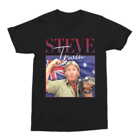 Steve Irwin The Crocodile Hunter T-Shirt - Picture 1 of 2